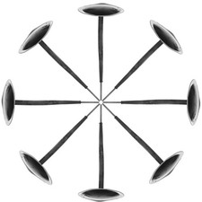  24 Pcs Outil De Réparation Des Pneus L'ongle Aux Champignons Patchs Roue