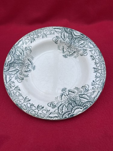 Assiette creuse ancienne - assiette,