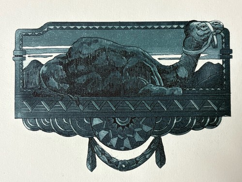 Maurice becque gravure eau - maurice, de