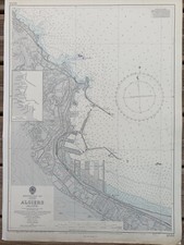 CARTE MARINE PORT DE ALGIERS