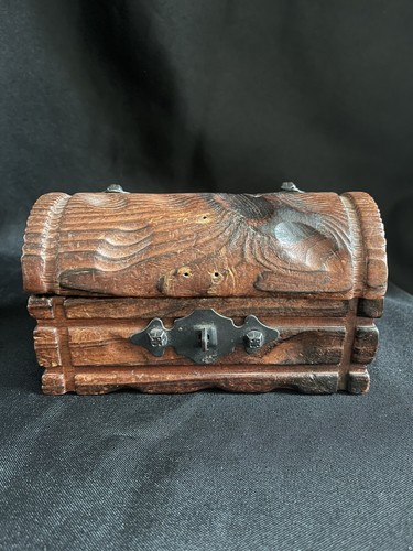 Boite malle bois - boite,