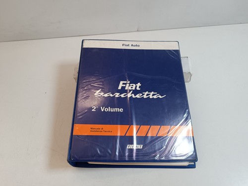 Manuel atelier fiat - atelier, barchetta