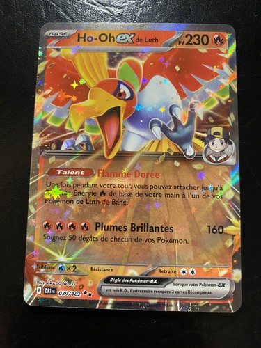Carte pokémon ex - carte, ho-oh