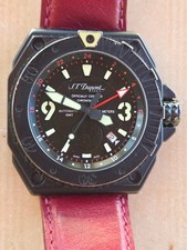 ST DUPONT 300m Diver DKD A102 RAID 2010 LIMITED cal auto Chronomètre GMT 48 mm