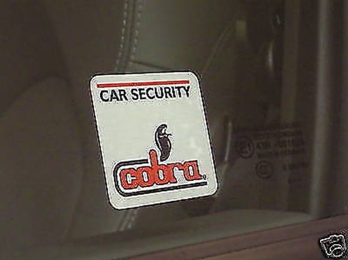 Autocollants alarm car - 2,