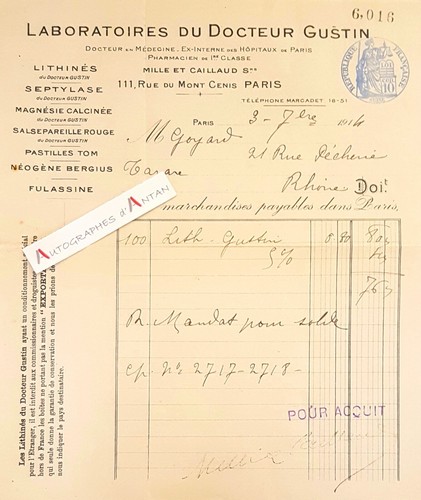 Laboratoires du docteur - du,