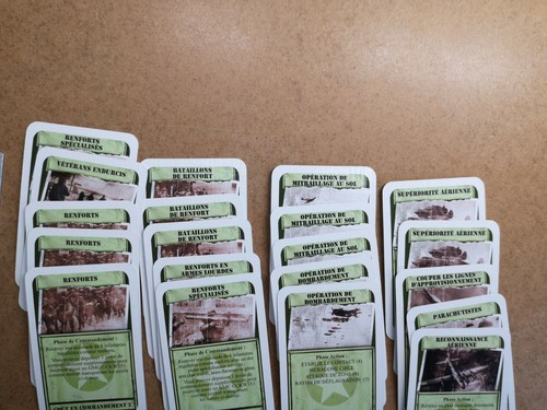 Cartes renforts soutien - +,