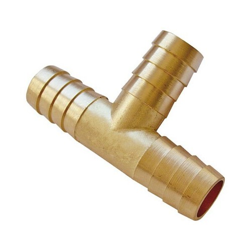 Raccord t laiton - 12,