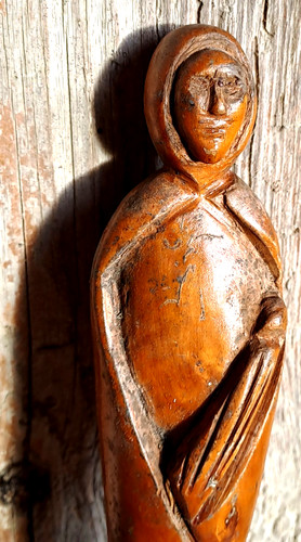 Sculpture bois art populaire - sculpture,