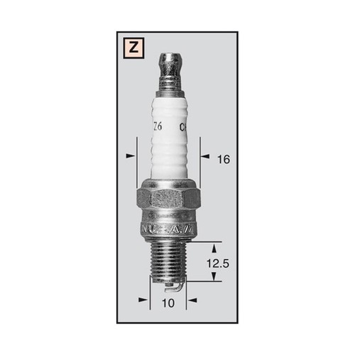 Champion bougie moto rz9hc - champion,