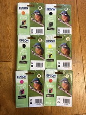 Lot De 6 Cartouches Encre  Imprimante Epson Stylus Photo R2000 Neuves T1598 …