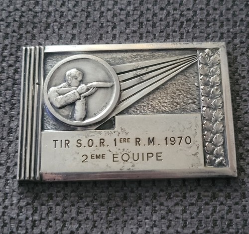 Ancienne médaille plaque - médaille,