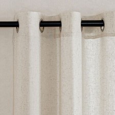 Rideau Voilage Lin - Beige