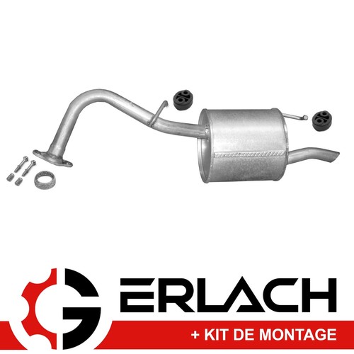Silencieux arriere pour toyota - silencieux,