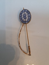 Élégante Broche En Argent