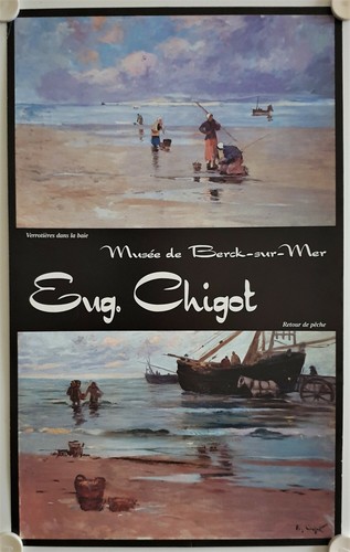 Affiche eug chigot musée - eug., de