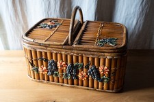 Grand panier ancien de