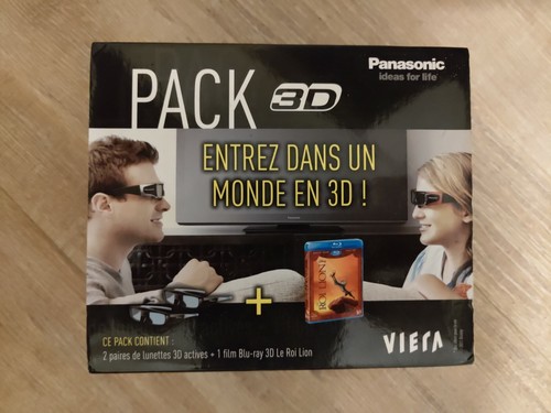 Coffret lunettes 3d - lunettes,
