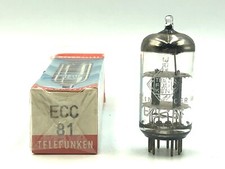 12AT7 / ECC81 Telefunken diamond, Tube, lampe, Röhre, Valve Lampa. NOS, NIB