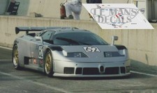 Décal Bugatti EB110 Le Mans