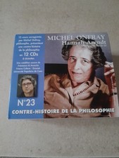 CD CONTRE-HISTOIRE DE LA PHILOSOPHIE MICHEL ONFRAY HANNAH ARENDT  - N°23 - 12 CD