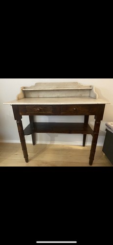 Table toilette ancienne - table,
