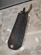 Ancien  Etui  Fourreaux Cuir  militaire ? Français Allemand Us ?  guerre 39/45  