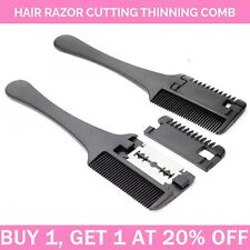 ❀ Coupe De Cheveux Peigne De Rasoir Brosse Lame De Toilettage Garniture Et /