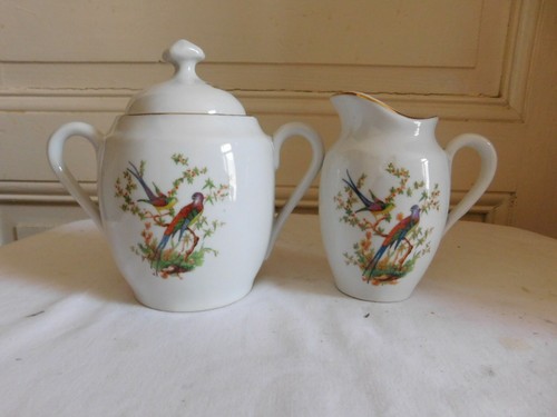 Crémier sucrier porcelaine - crémier,