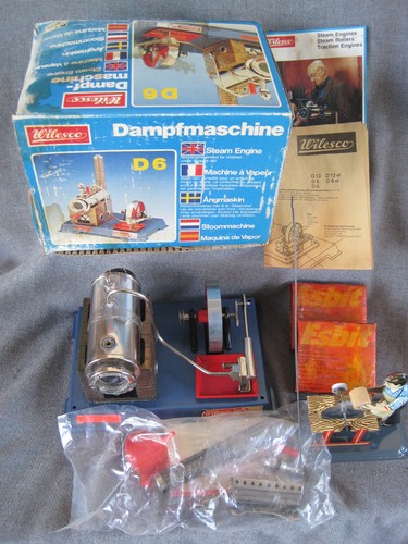 Vintage wilesco dampfmaschine - vintage,