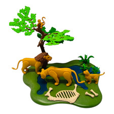 sympa famille lion   Playmobil