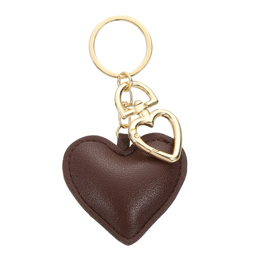 Women leather keychain with - women's,