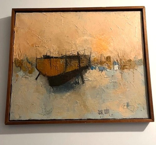 Huile sur toile - , signée
