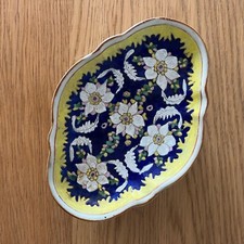 grande coupe ancienne porcelaine chine XIX°, signature à identifier.