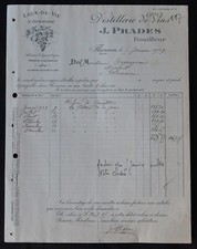 Facture FLEURANCE GERS 1929