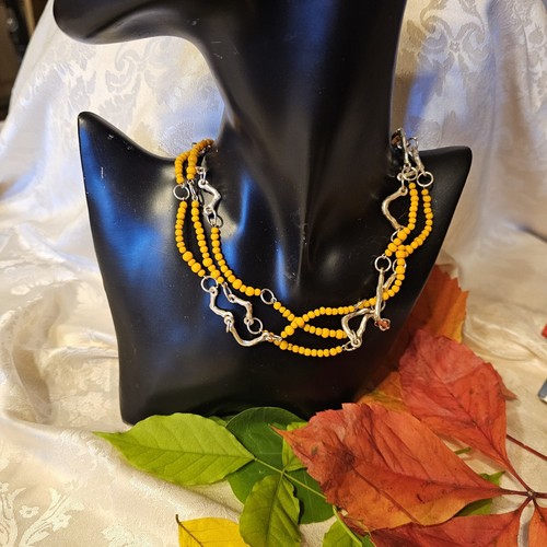 Collier vintage biche bere - vintage,