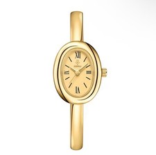 Vintage Gold old money  Old Money Classic Women Bangle watch
