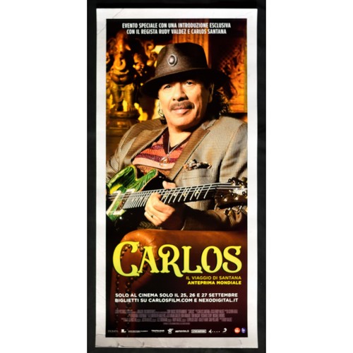 Affiche carlos santana - affiche, le