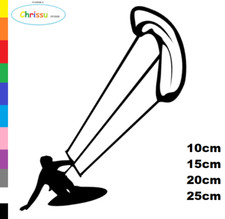 Surf wind surfer autocollant - surfer,