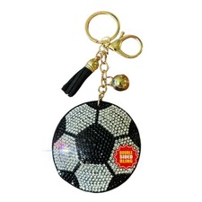 Popfizzy Bling Soccer Keychain