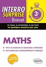 Maths 3e - Tout le cours en 63