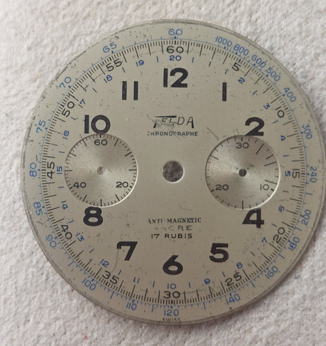 Ancien cadran montre - de,