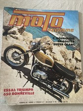 Revue moto Cyclisme N° 38 1972 Triumph 650 Bonneville LE MAns Bourg en Bresse