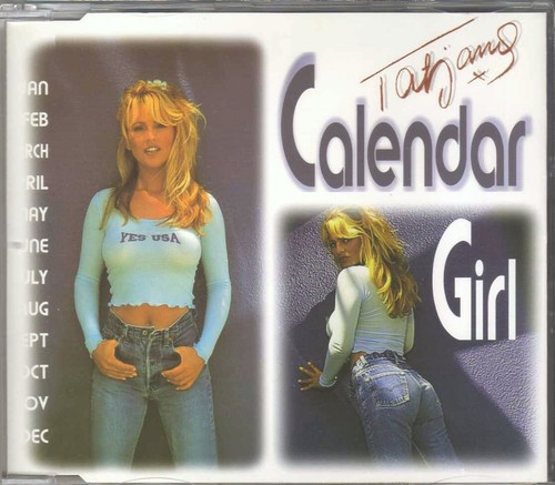 Tatjana calendar girl - calendar, cdm