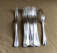 12 fourchettes à escargot CHRISTOFLE modèle BOREAL métal argenté Couvert 15 cm