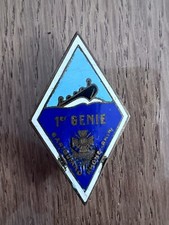 ORIGINAL MILITAIRE INSIGNE 1º