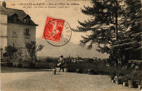 Cpa challes les eaux - ak, challes-les-eaux