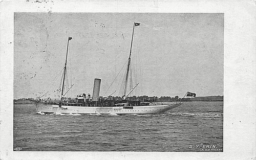 Carte postale bateau erin - carte, "erin"