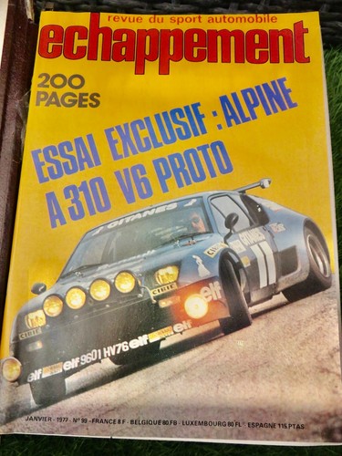 Revue échappement numéro - échappement,