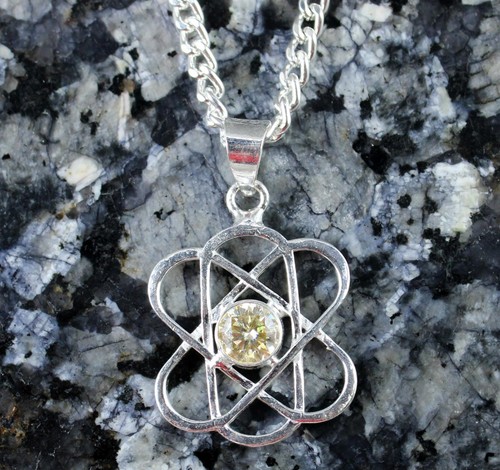 Pendentif solitaire diamant - solitaire,